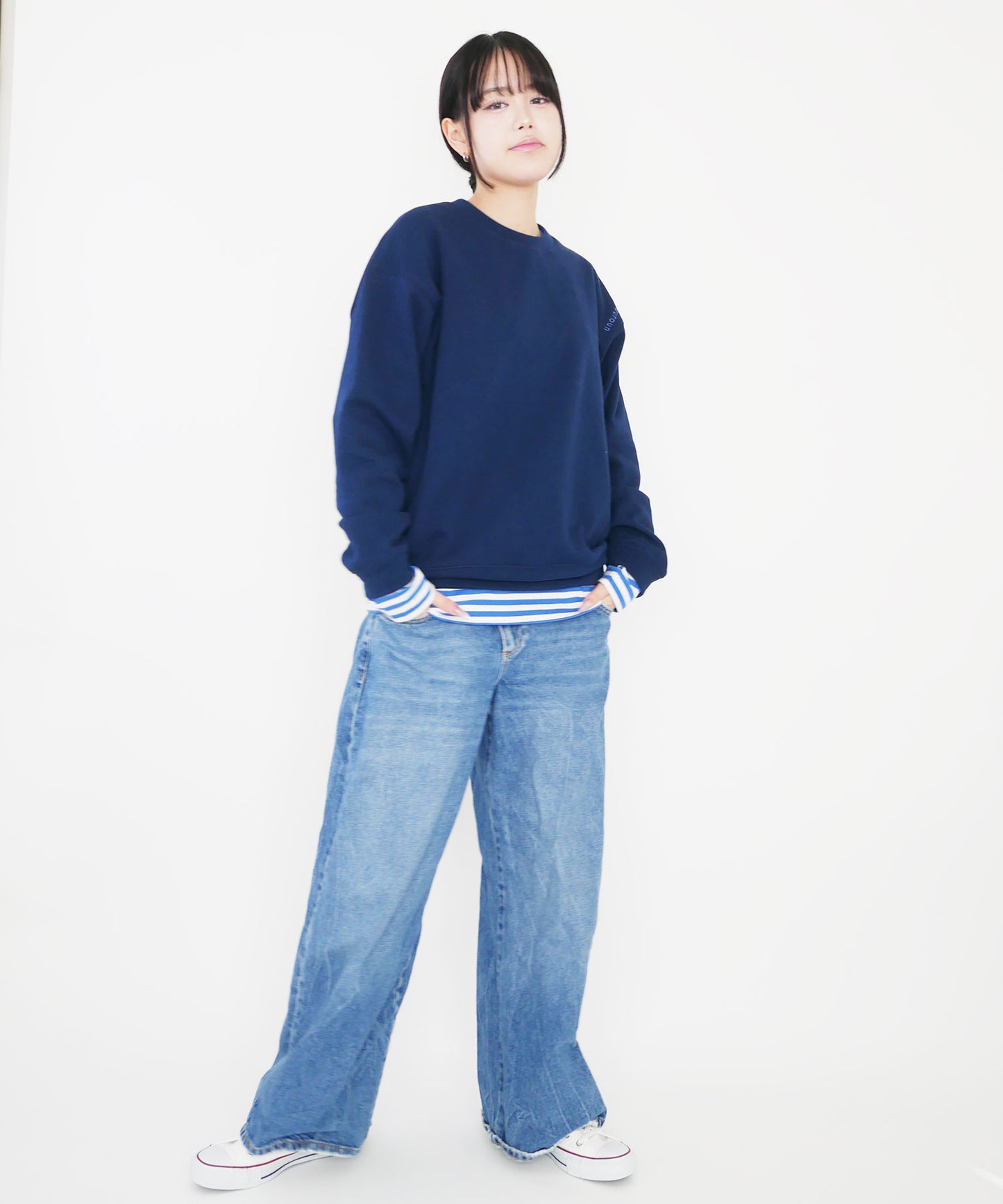 もちふわ裏シャギートレーナー(ユニセックス)